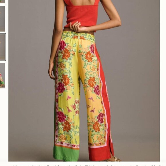 NEW Anthropologie Full-Length Pull-On Pants Viscose SMALL Exclusive to Japan - Picture 3 of 9